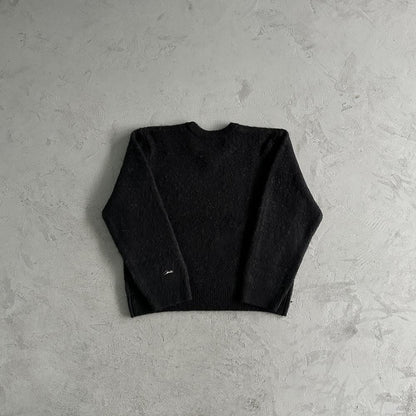Crtez C-Star More Hair Knit Sweater - Black
