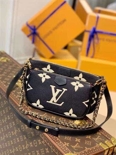 LV Multi Pochette Accessories - Black