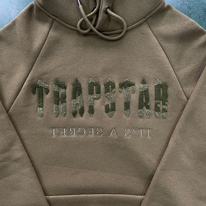 TS Decoded Chenille Tracksuit - Olive Camo/Black
