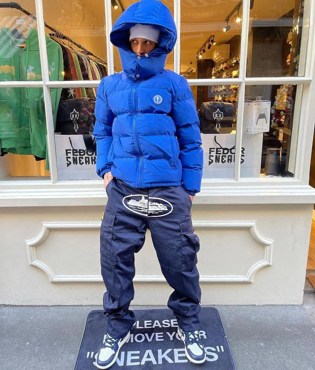 TS Irongate Detachable Hooded Jacket - Blue
