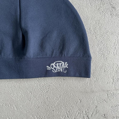 Syn Skull Cap - Navy/White