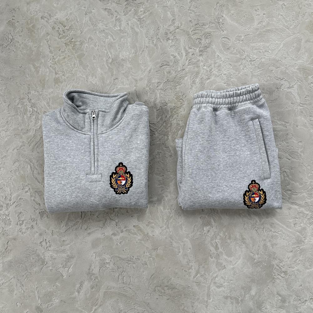 Crtez Royale Crest Quarter Set - Heather Grey