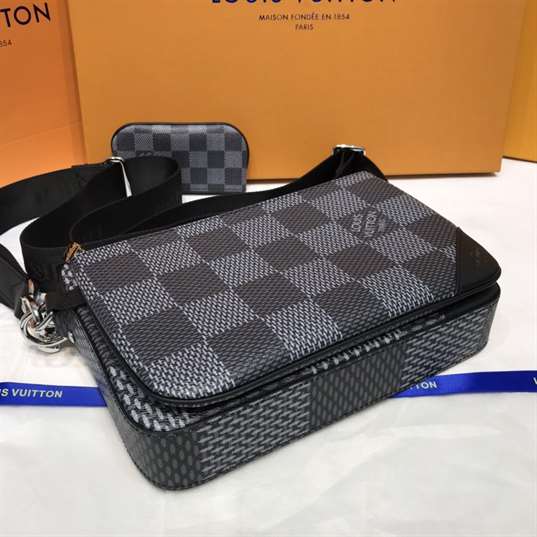 LV Trunk Sling Bag - Black