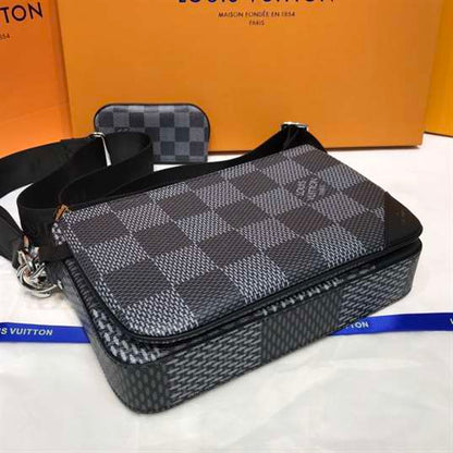 LV Trunk Sling Bag - Black