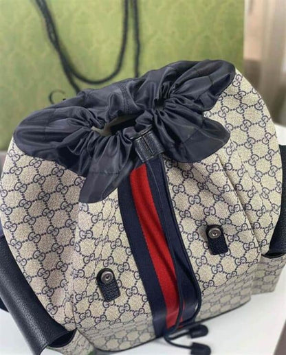 Gucci GG Ophidia Backpack - Beige