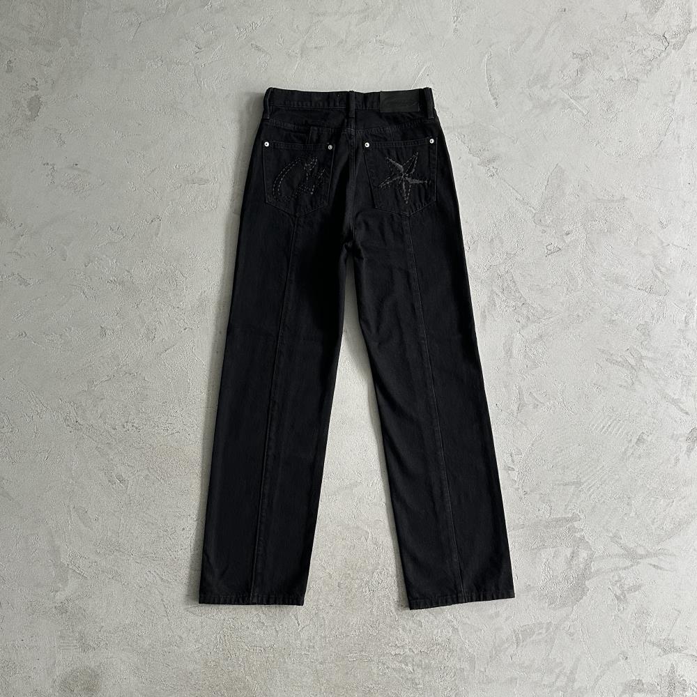Crtez Denim Jeans - Triple Black