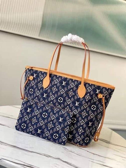 LV Since 1854 Neverfull MM Bag - Jean