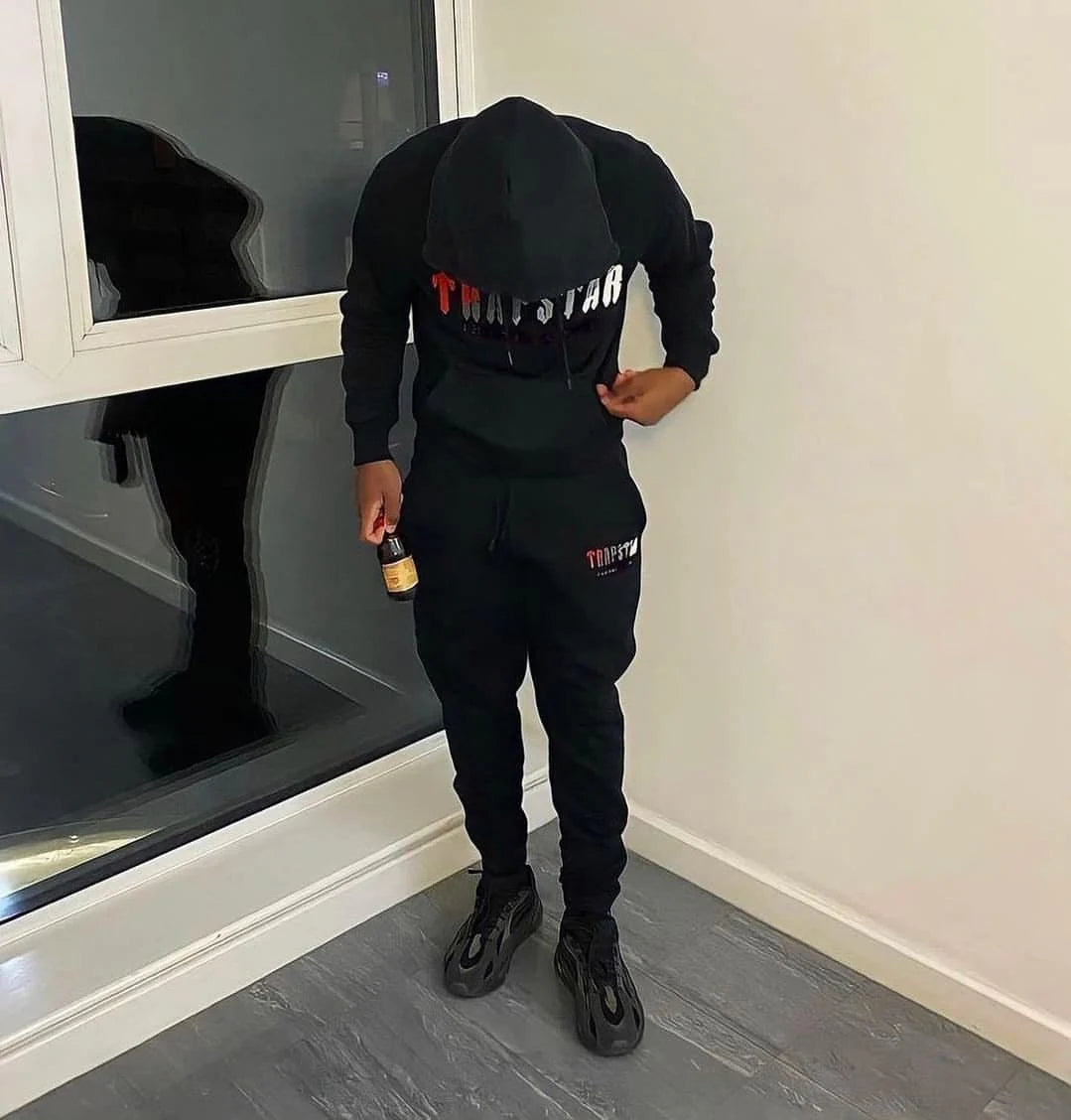 TS Chenille Decoded Tracksuit - Grey/Black