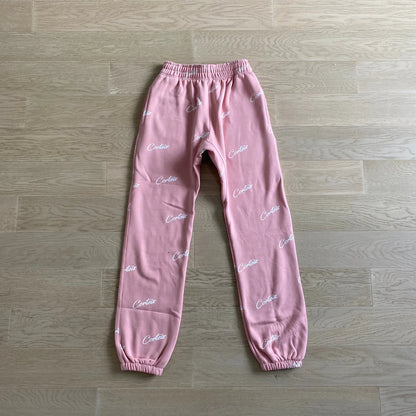 Crtez All Over Print Joggers - Pink
