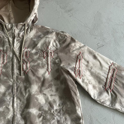 TS Washed Arch Windbreaker - Khaki