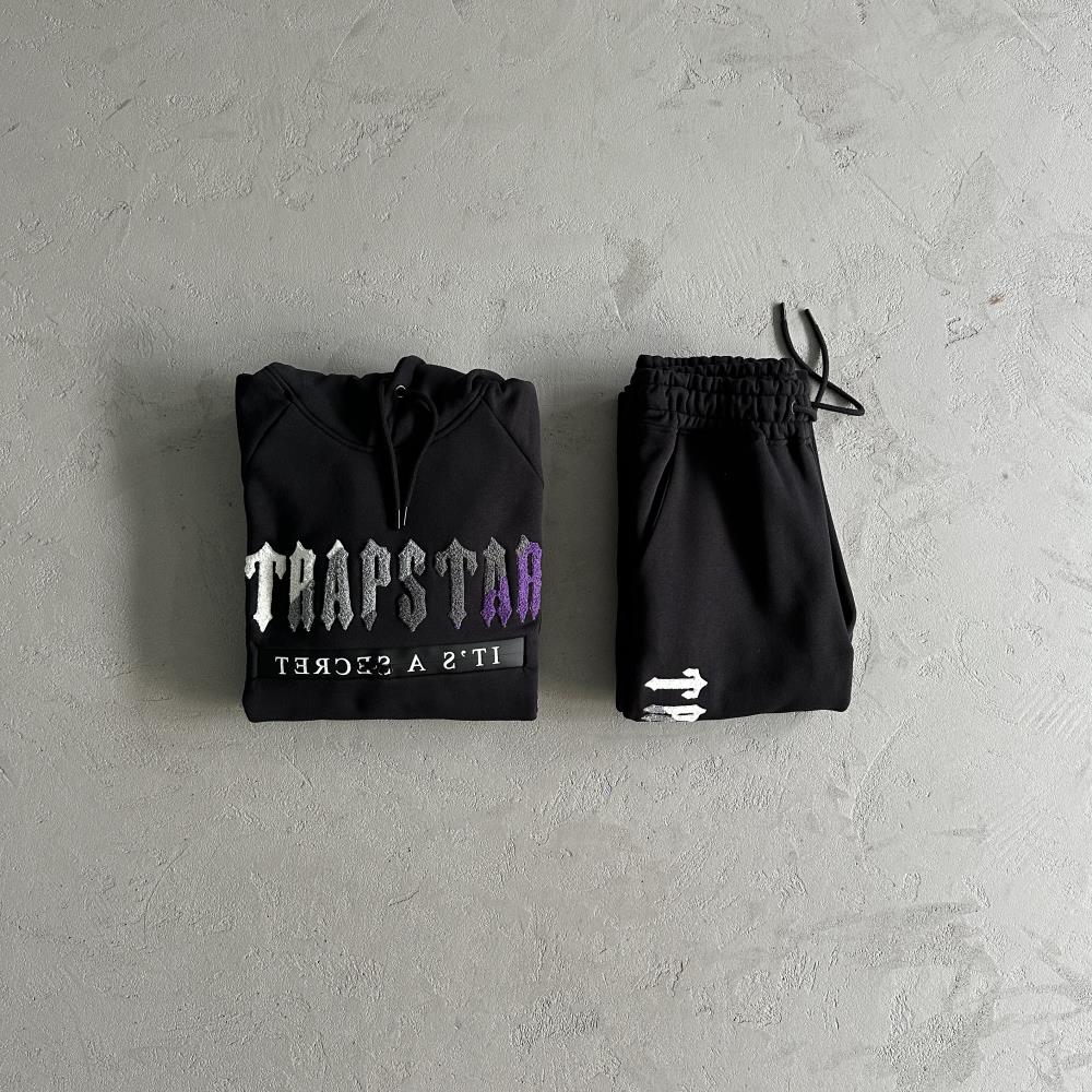 TS Chenille Decoded 2.0 Tracksuit - Black/Purple