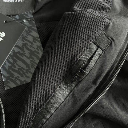 TS Decoded Windbreaker - Black