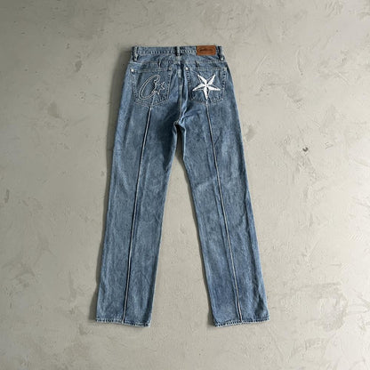 Crtez Denim Jeans - Washed Blue