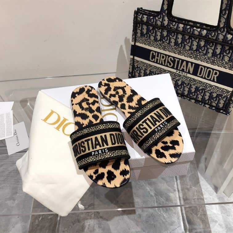 Dior Slip On Sandals - Cougar