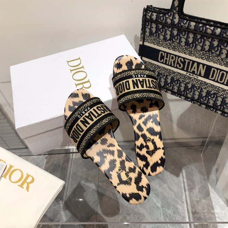 Dior Slip On Sandals - Cougar