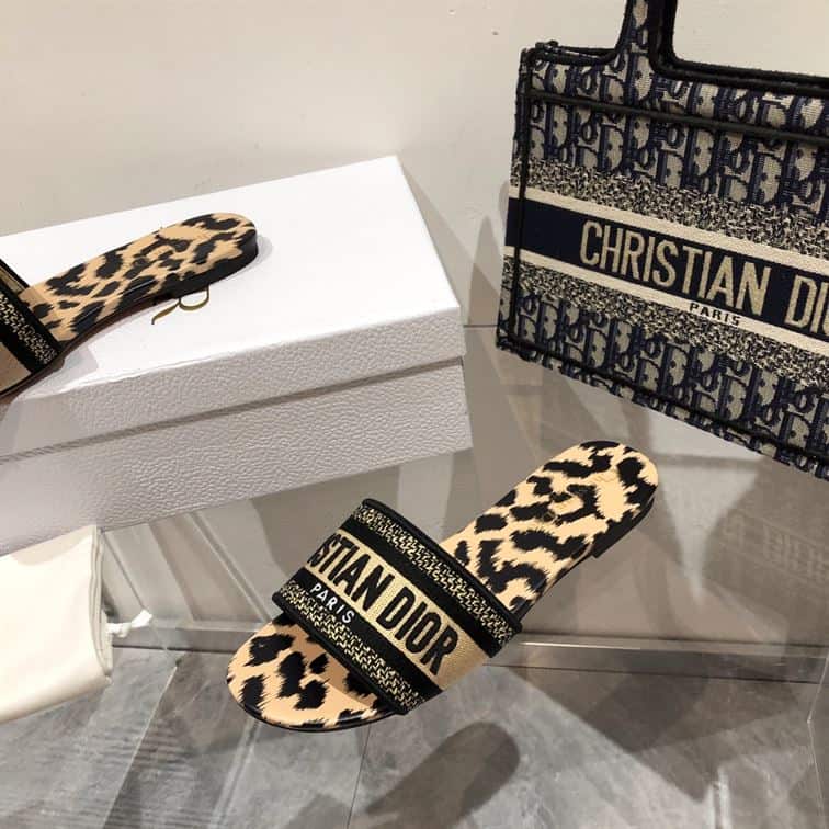 Dior Slip On Sandals - Cougar