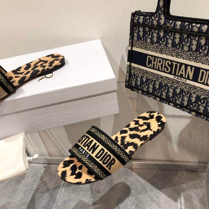 Dior Slip On Sandals - Cougar