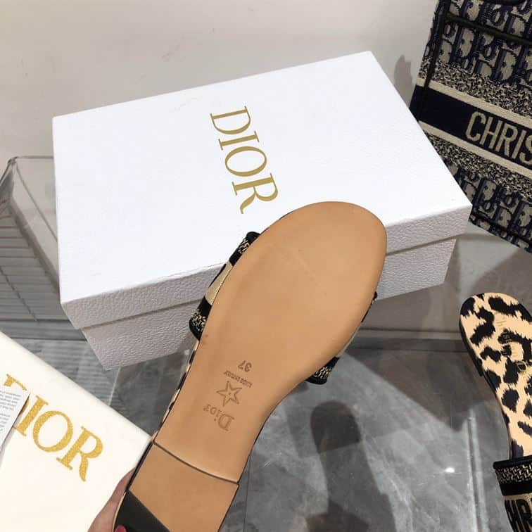 Dior Slip On Sandals - Cougar