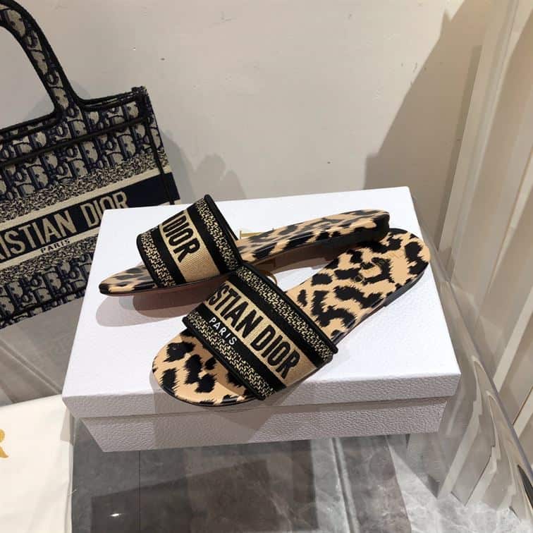 Dior Slip On Sandals - Cougar