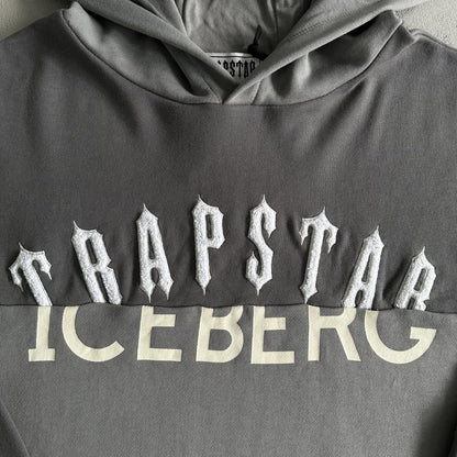 TS x Iceberg Deconstructed Hoodie - Grey