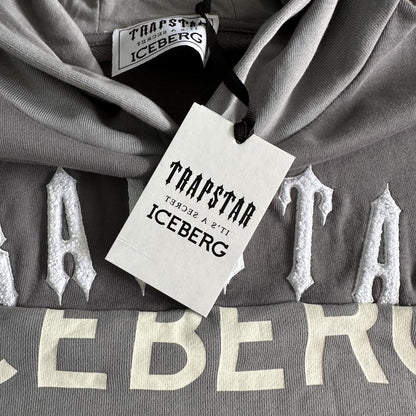 TS x Iceberg Deconstructed Hoodie - Grey