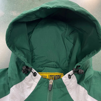 Crtez Alcatraz Windbreaker - Green/White