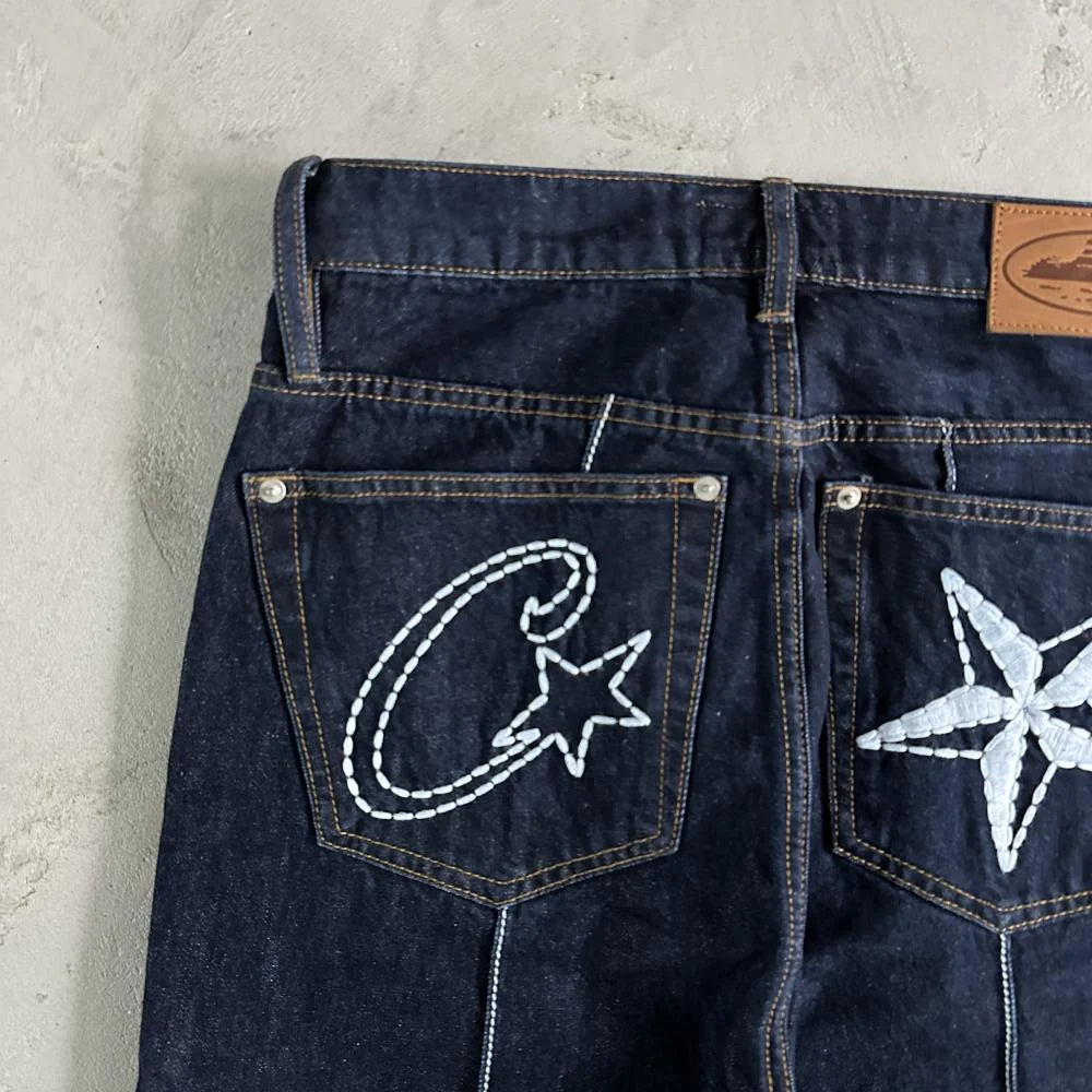 Crtez Denim Jeans - Dark Wash