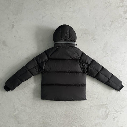 Syn Puffer Coat - Black/Black