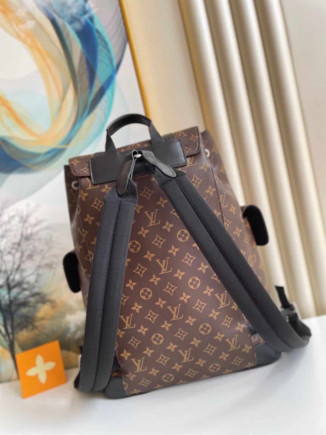 LV Christopher PM Backpack - Brown
