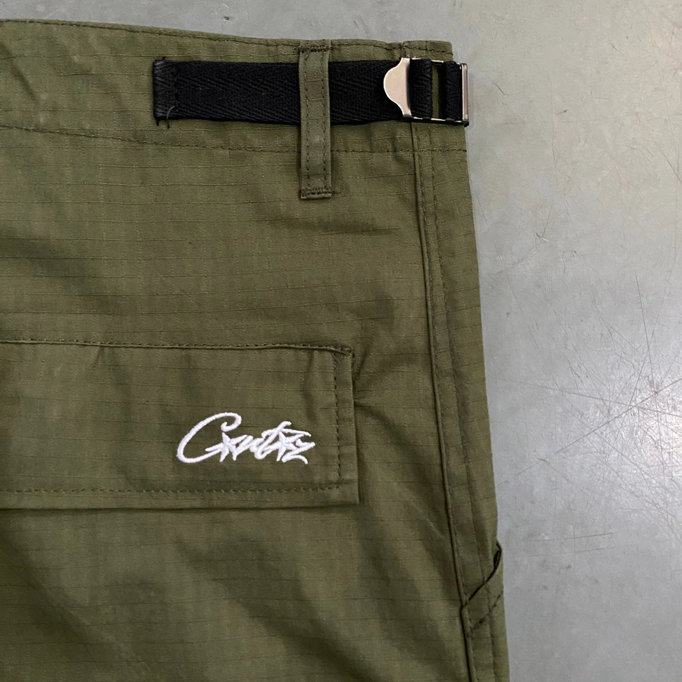 Crtez Mula Guerrillaz Shorts - Green