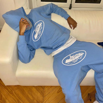 Crtez Alcatraz Tracksuit - Baby Blue
