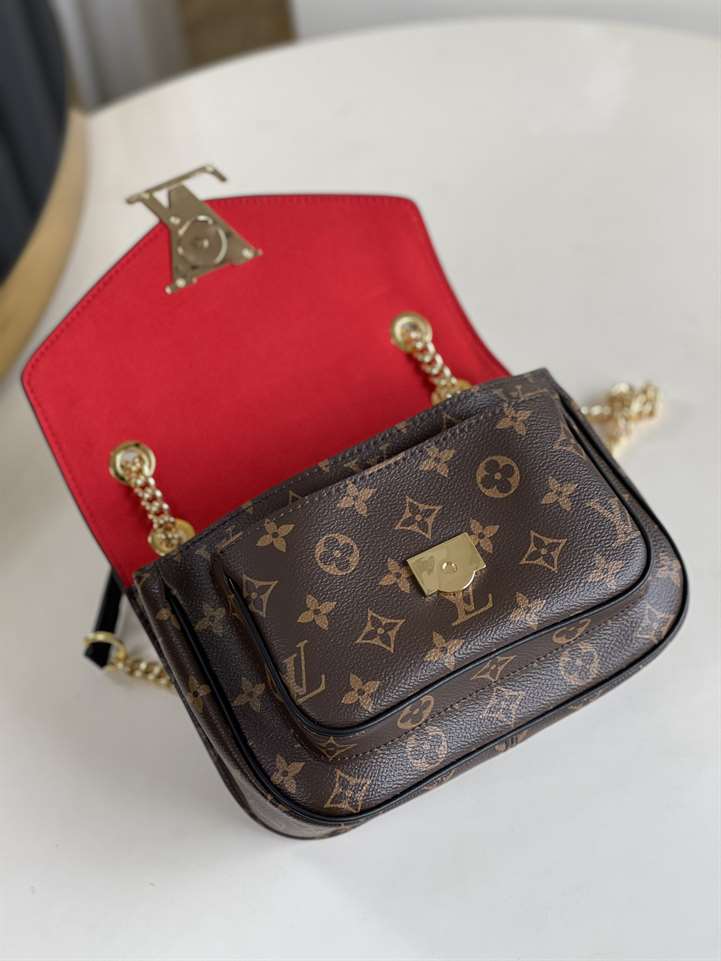 LV Passy Bag - Brown