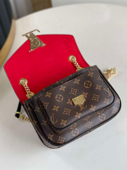 LV Passy Bag - Brown