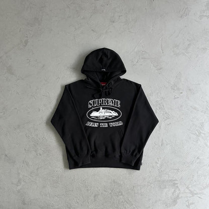 Crtez X Supreme Hoodie - Black