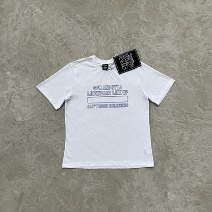 Syn Can't Rush Greatness T-Shirt - White