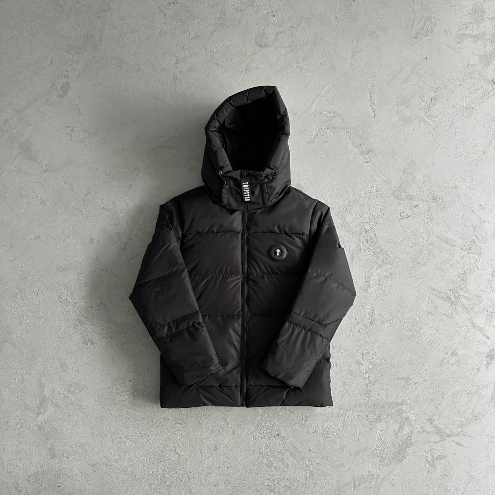 TS Decoded Puffer Jacket - Black/Black