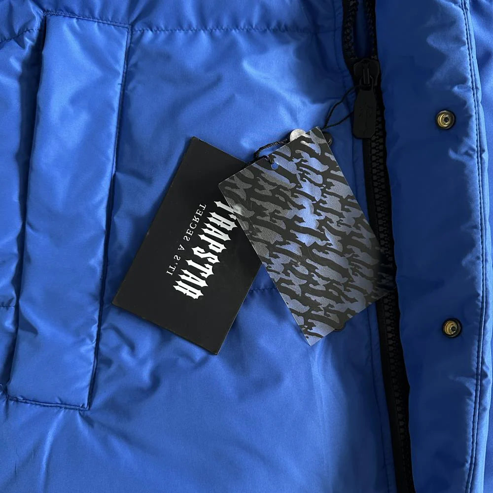 TS Decoded Arch Puffer - Black/Blue
