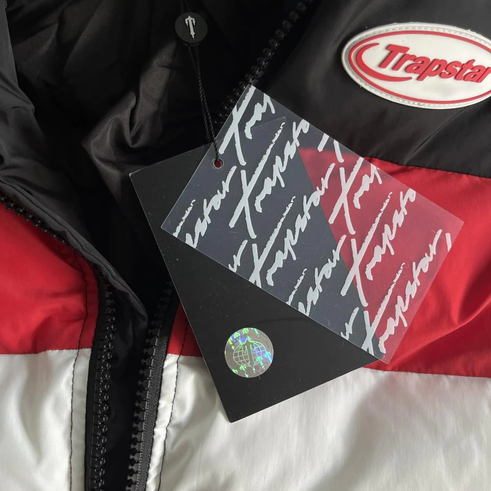 TS Hyperdrive Puffer Jacket - Black/Red/White