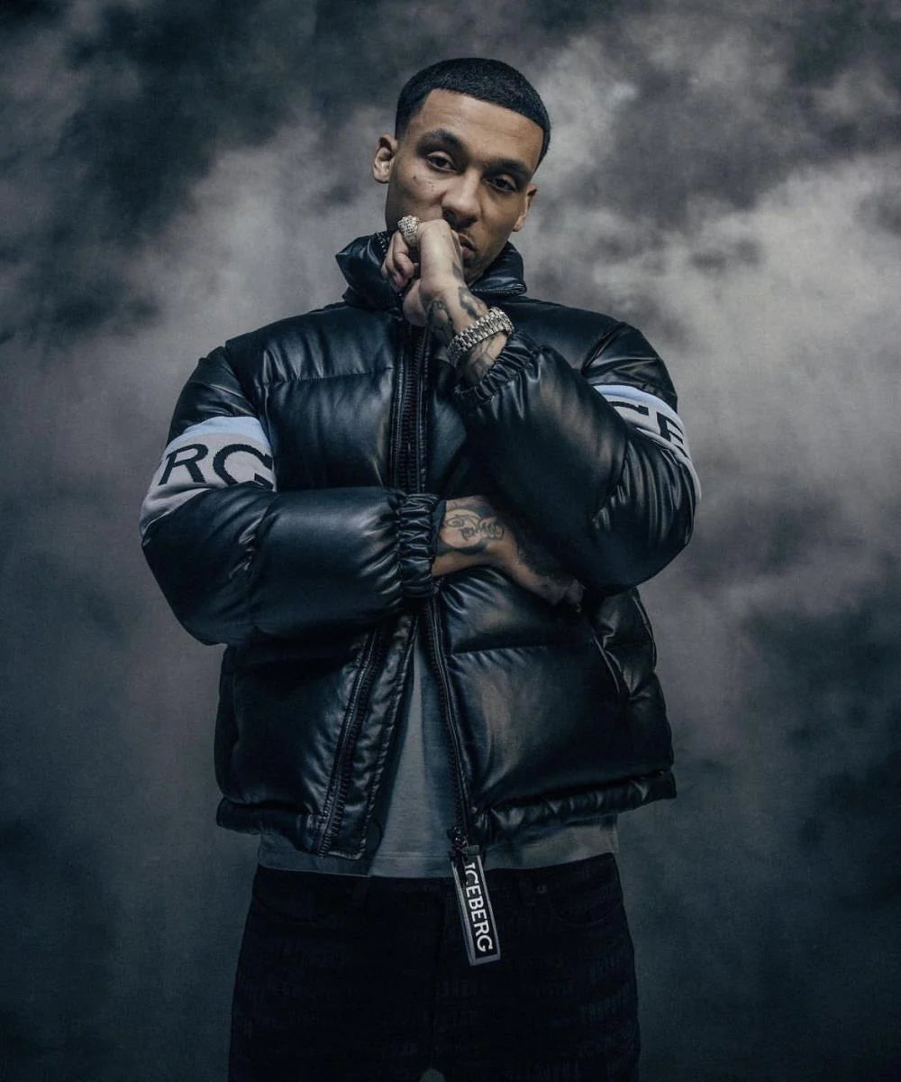TS x Iceberg Puffer Jacket - Black