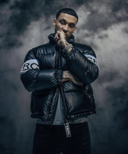 TS x Iceberg Puffer Jacket - Black