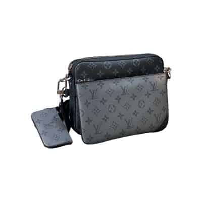 LV Trio Messenger Bag - Black/Grey
