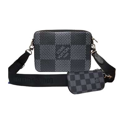 LV Trunk Sling Bag - Black