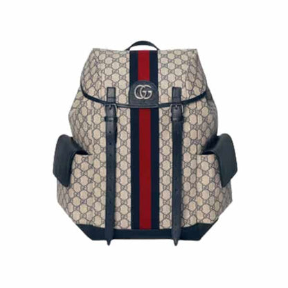 Gucci GG Ophidia Backpack - Beige