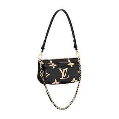 LV Multi Pochette Accessories - Black