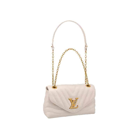 LV New Wave Chain Bag - White