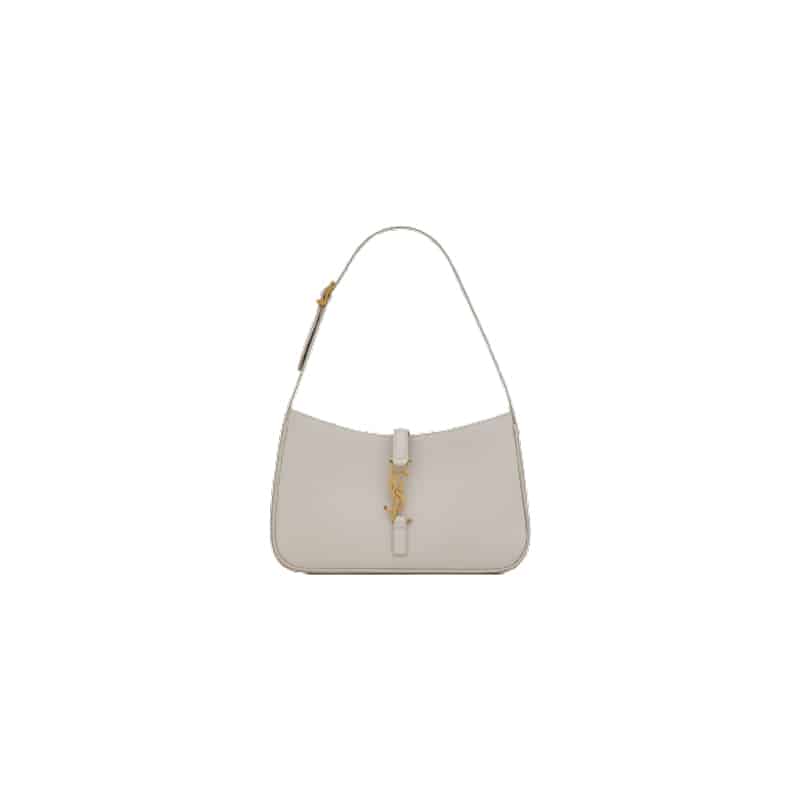 YSL 5A7 Hobo Bag - White