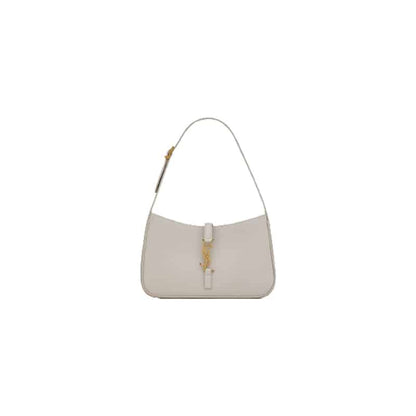 YSL 5A7 Hobo Bag - White