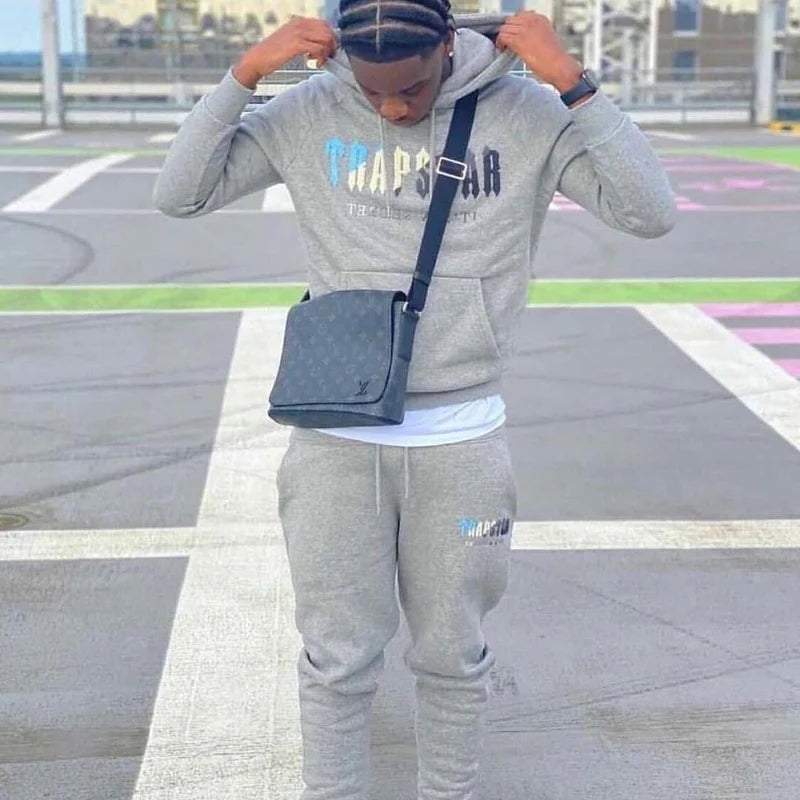 TS Chenille Decoded Tracksuit - Black/Grey