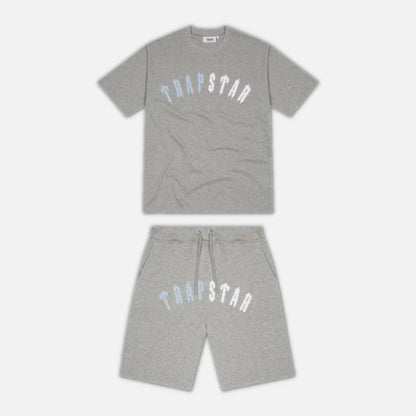 TS Arch Chenille Short Set - Grey/Black