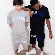 TS Arch Chenille Short Set - Grey/Black